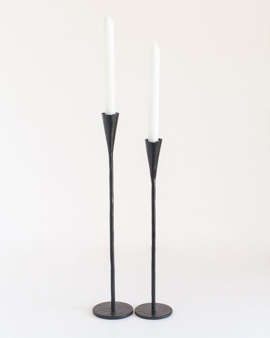 S/2 Phoenix Candlesticks - Brass Finish