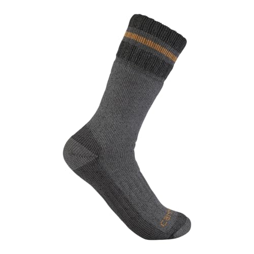 Carhartt Men's SB7742M Heavyweight Synthetic-Wool Blend Boot Sock 2-Pack