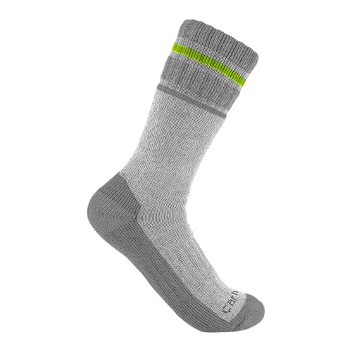 Carhartt Men's SB7742M Heavyweight Synthetic-Wool Blend Boot Sock 2-Pack