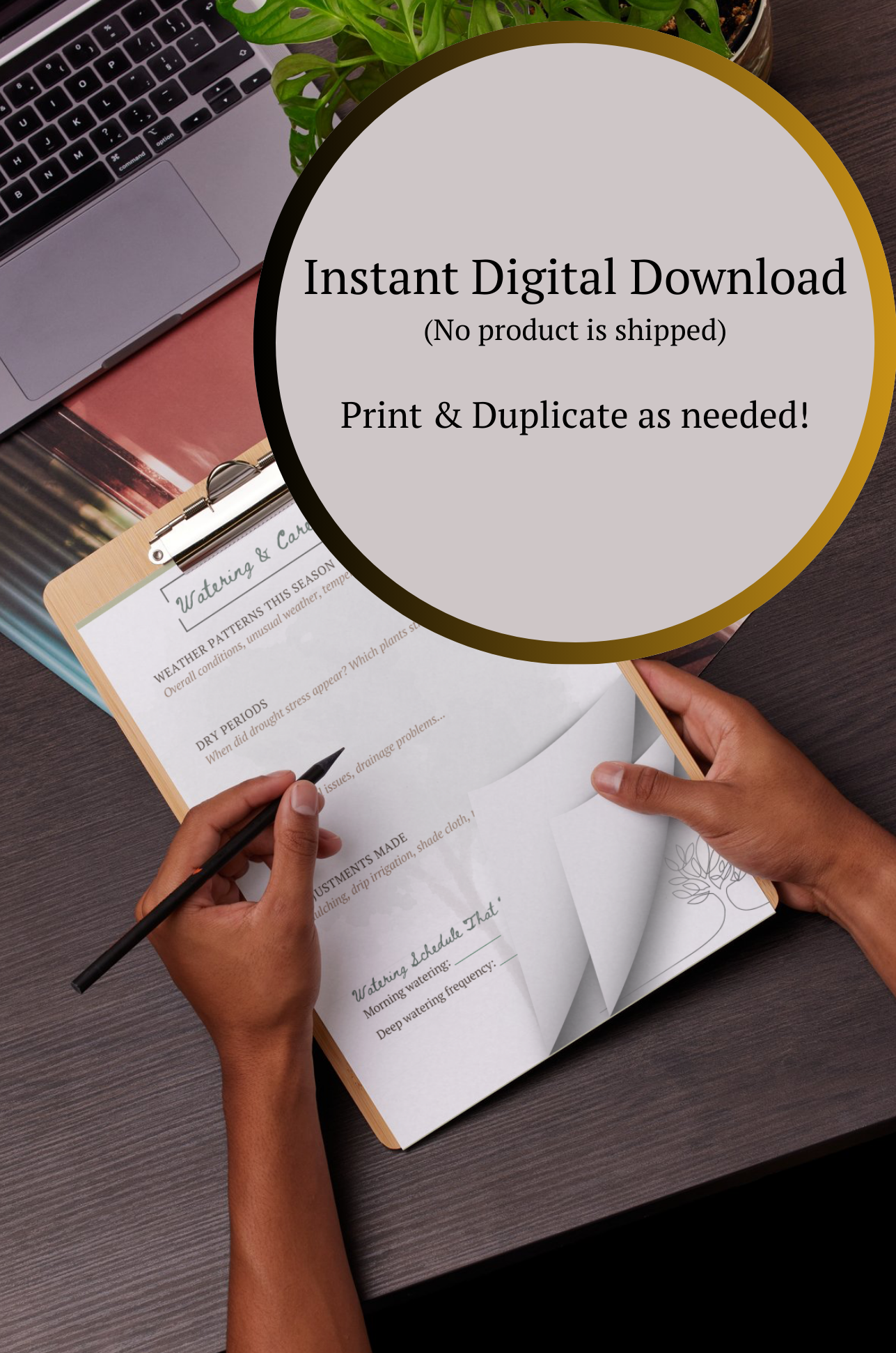 Simple Garden Planner Printable | Beginner Garden Planner | Instant Download Garden Journal | Zone-Based Garden Planning