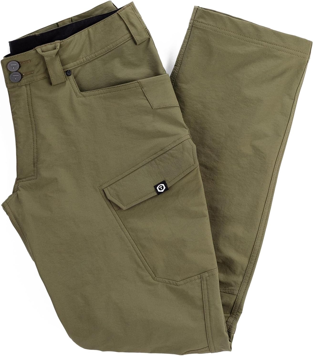 TRUEWERK Men's Work Pants - T2 WerkPant Technical Workwear, Water Resistant, Lightweight, Multi-Pocket with 4-Way Stretch