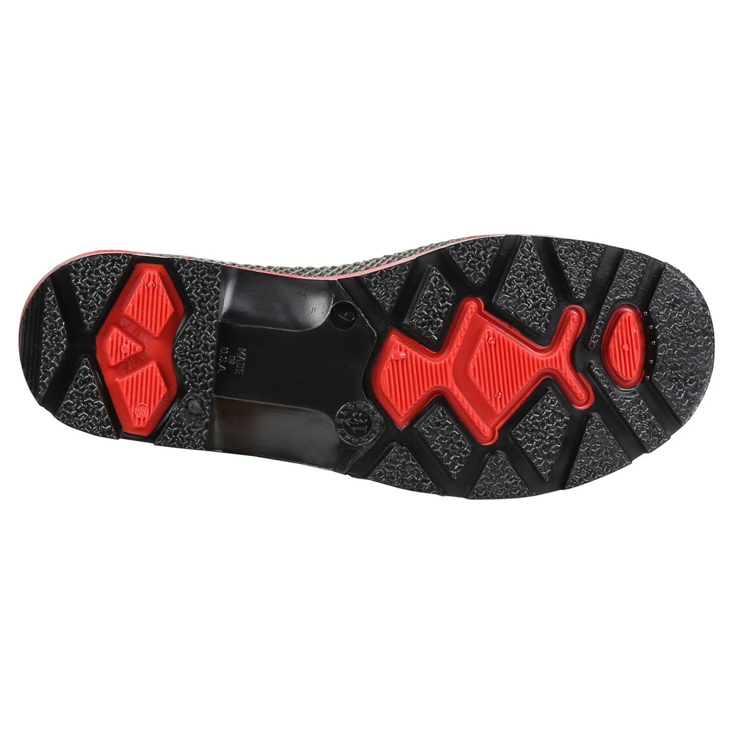 Servus MAX 15" PVC Chemical-Resistant Soft Toe Women's Work Boots, Navy, Red & Black (75126)