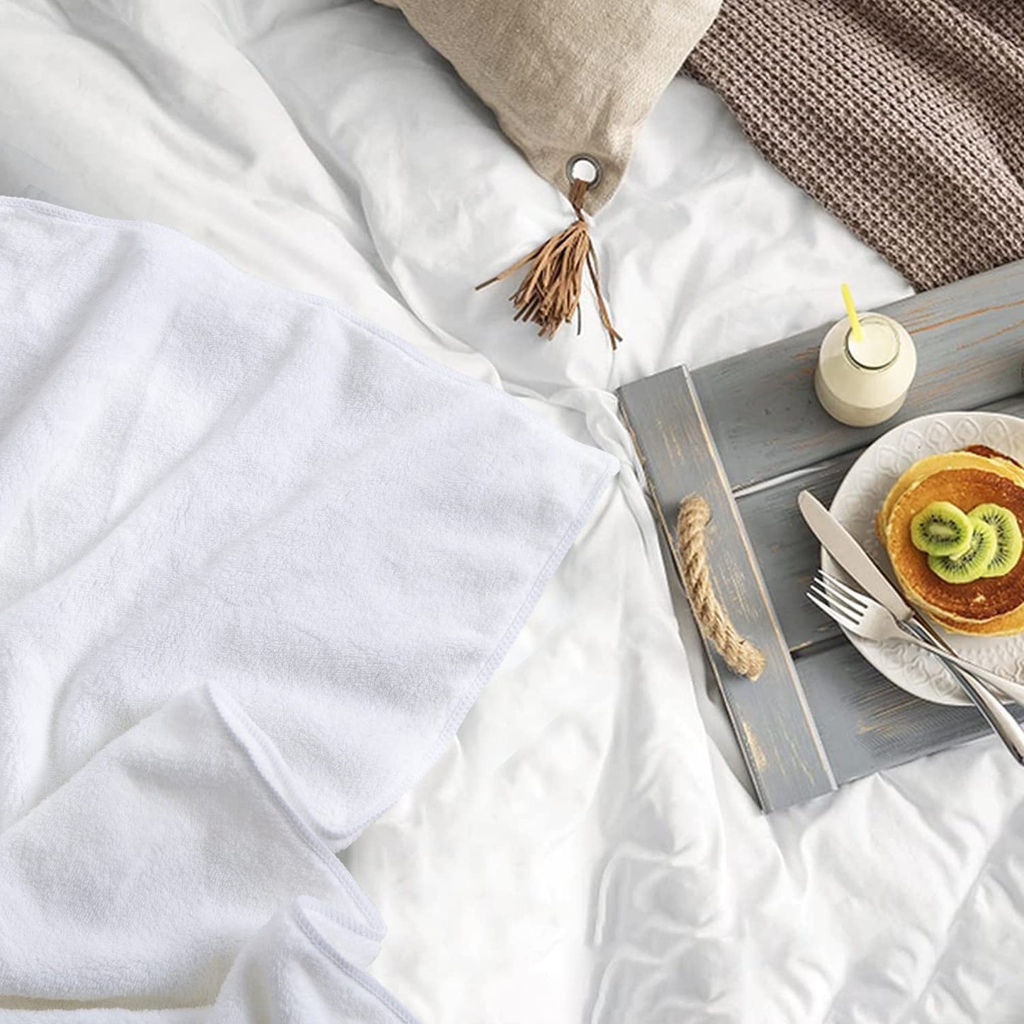 Extra Large Bath Sheet 4 Piece (35"x70")-Ultra Soft Oversized Bath Towel,Bath Sheet Towel Set for Bathroom Hotel,Highly Absorbent Quick Dry Shower Towel Set for Adults,Bath Towel Dark Grey