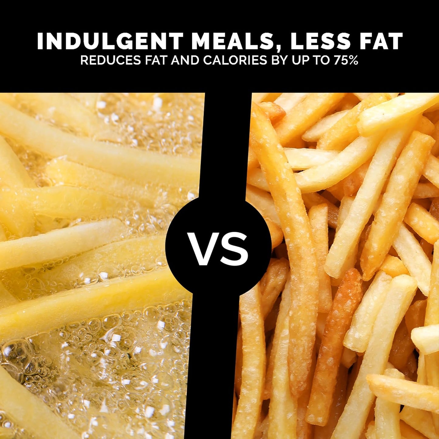 Kalorik MAXX Air Fryer Oven, 26 Quart 10-in-1 Countertop Toaster Oven & Air Fryer Combo - Fry, Bake, Roast, Rotisserie, & More, Large Glass French Doors & 9 Accessories, 1700-Watts, Stainless Steel