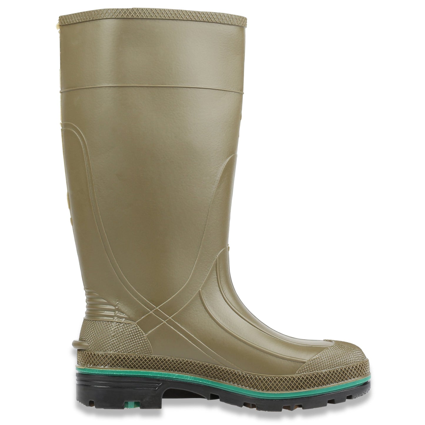 Servus MAX 15" PVC Chemical-Resistant Soft Toe Women's Work Boots, Navy, Red & Black (75126)