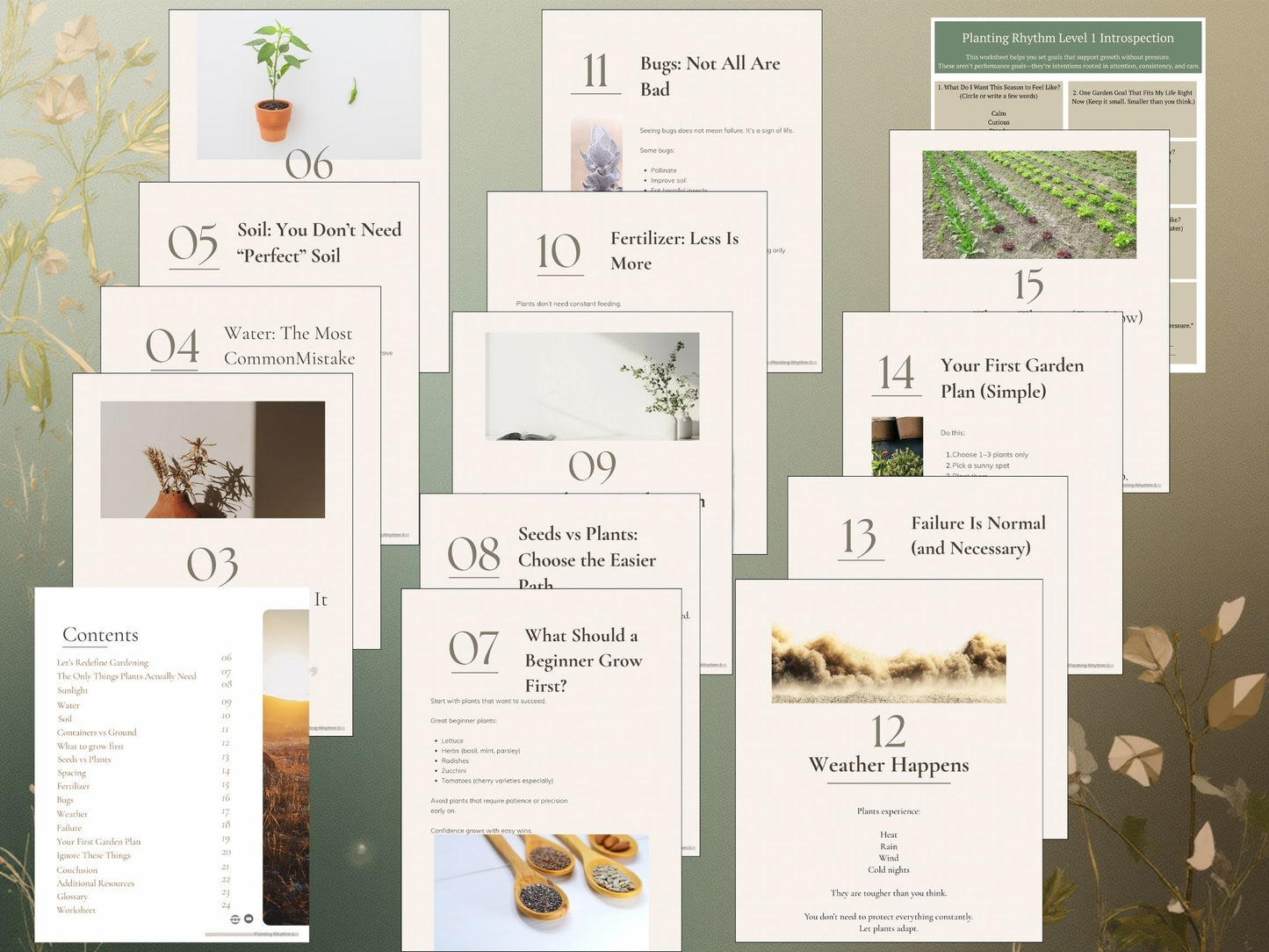 Garden Rhythm EBook Bundle Levels 1-4