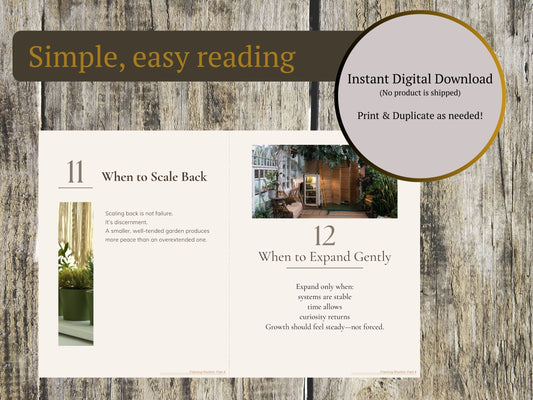 Garden Rhythm Level 4 Ebook: Tending What You've Built