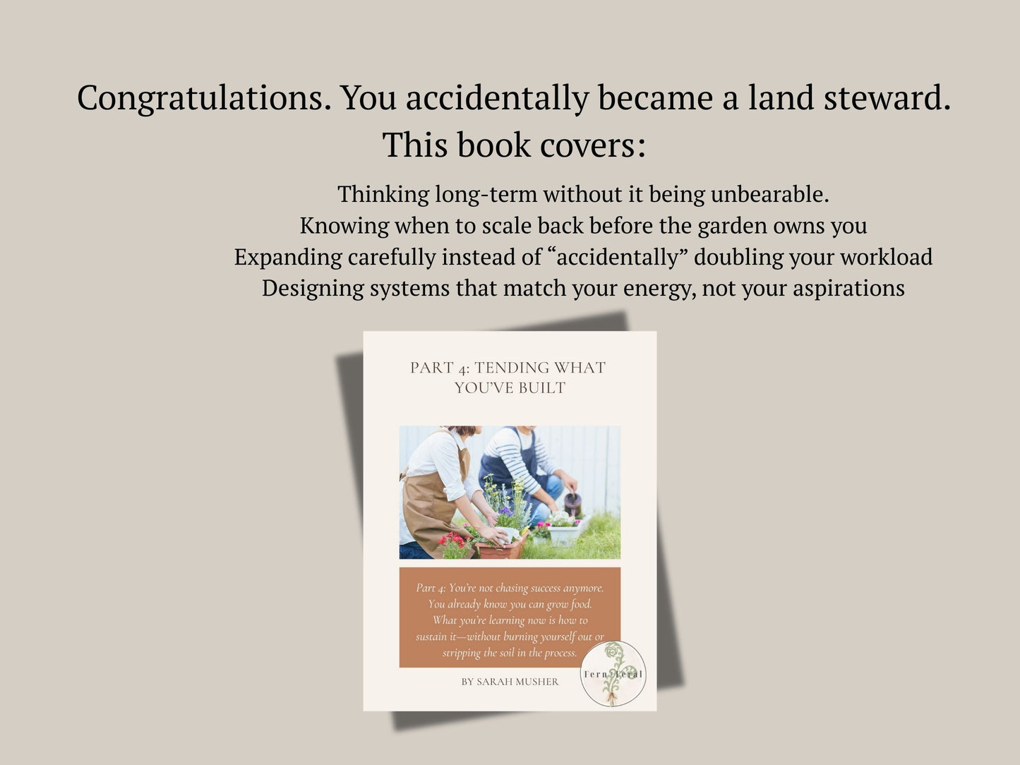 Garden Rhythm Level 4 Ebook: Tending What You've Built