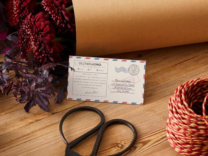 Personalized Santa Postcard, Official North Pole Letter (Editable Template)