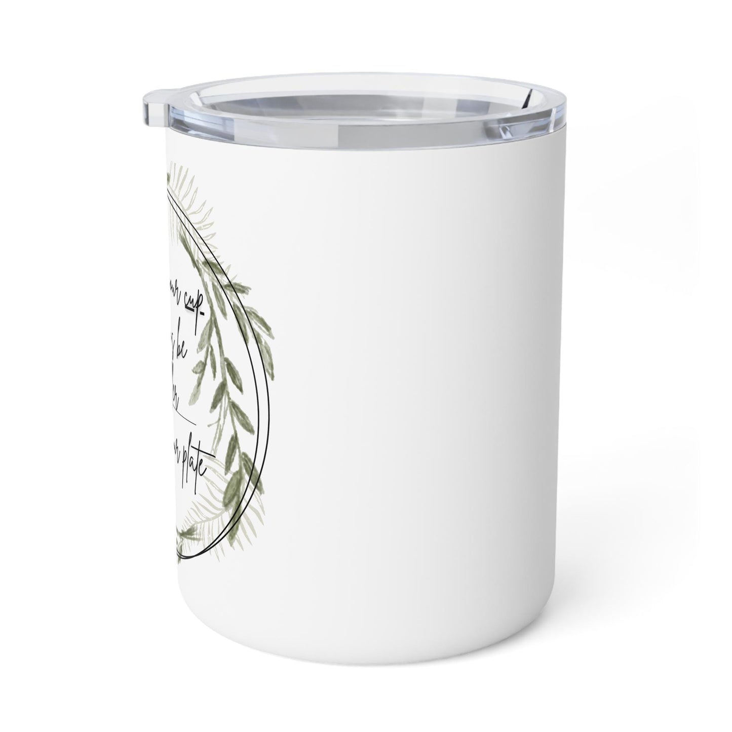 Insulated Coffee Mug: Stainless Steel, Spill-Resistant Lid